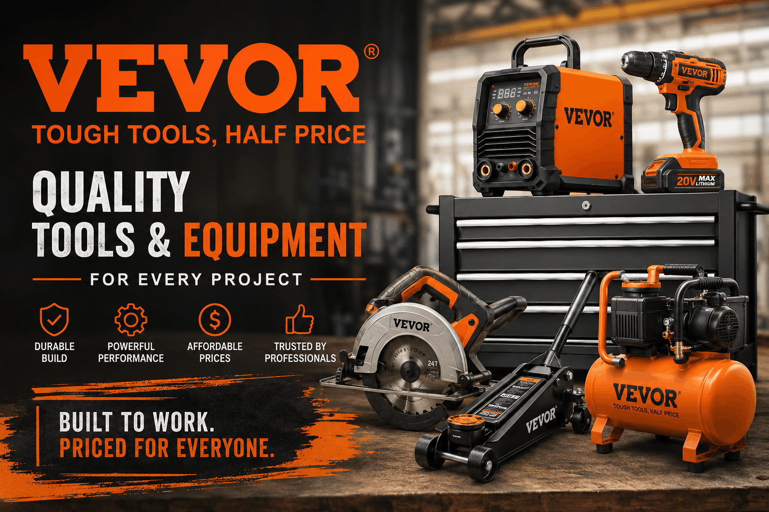 Why VEVOR Is Becoming the Go-To Choice for Quality Tools and Equipment