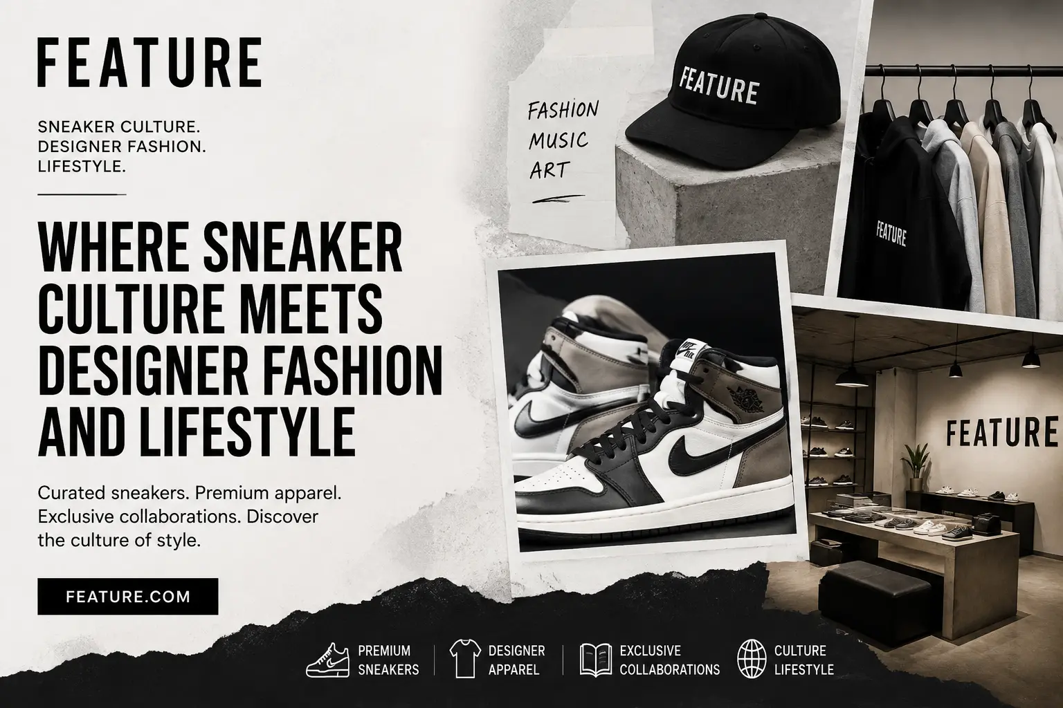 Feature: Where Sneaker Culture Meets Designer Fashion and Lifestyle 