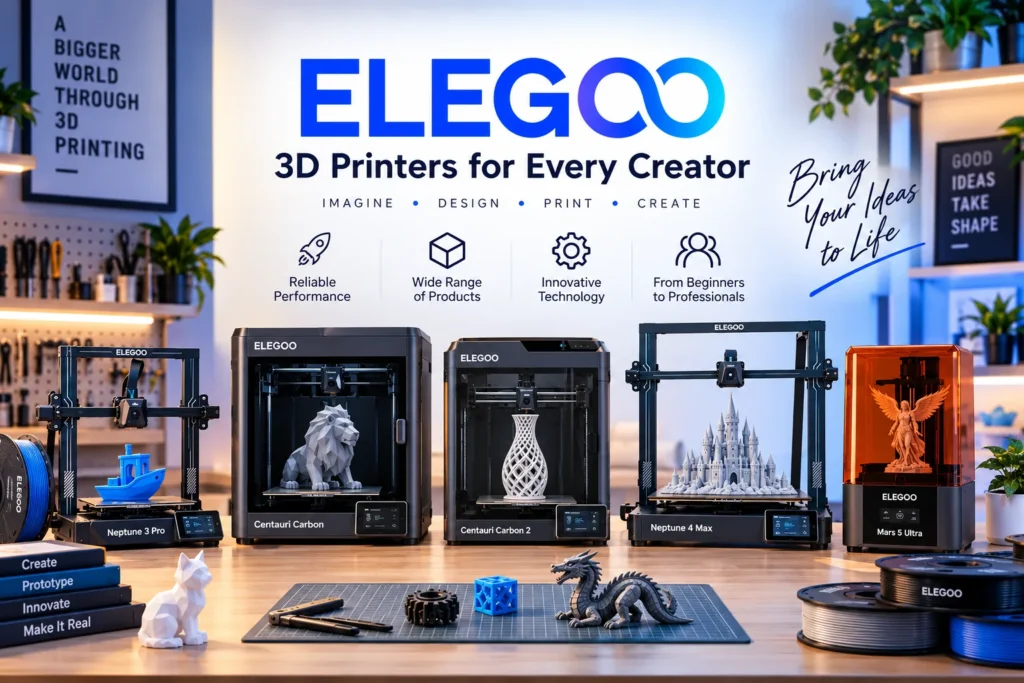 ELEGOO: Choosing the Right 3D Printer for Your Next Project