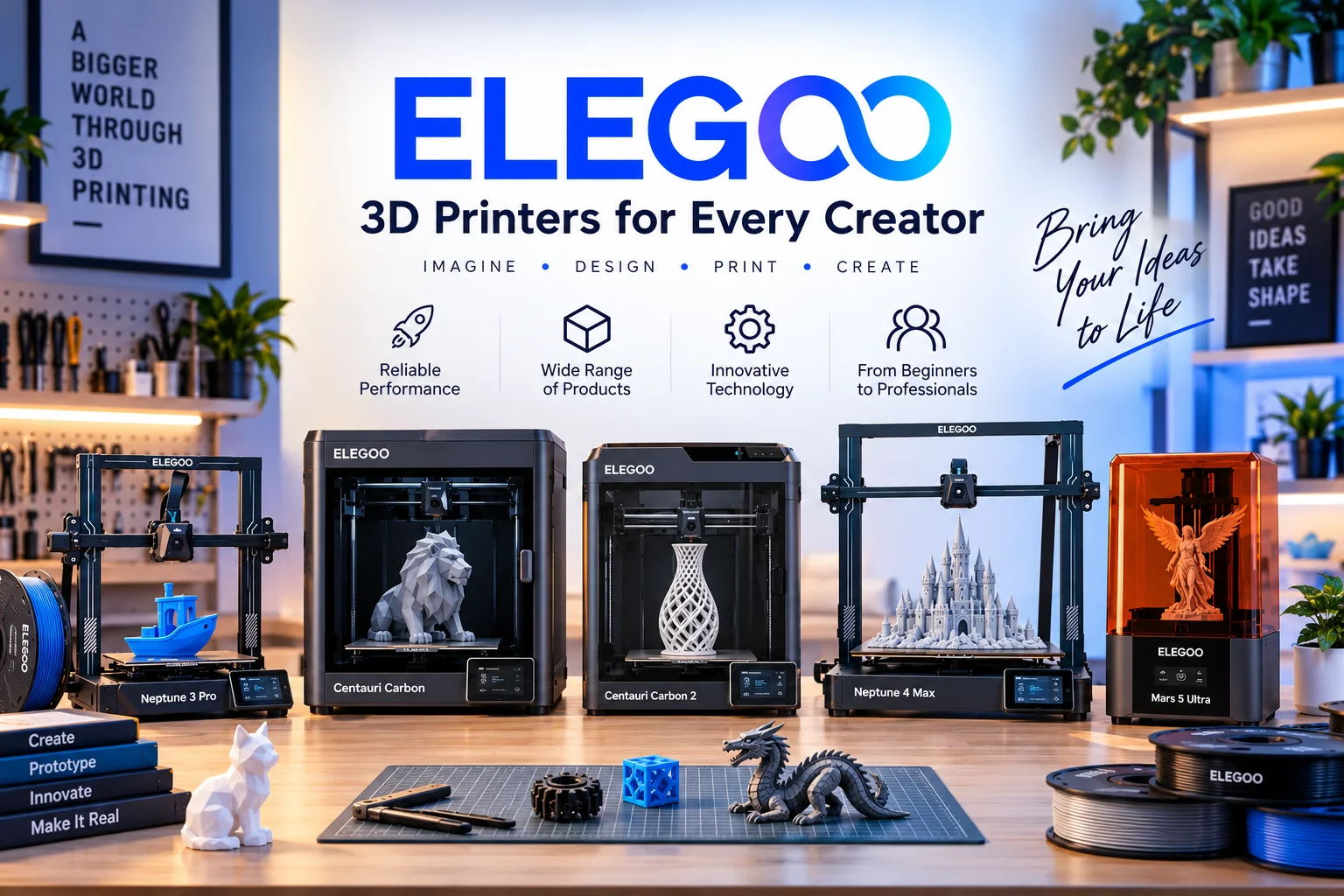 ELEGOO: Choosing the Right 3D Printer for Your Next Project